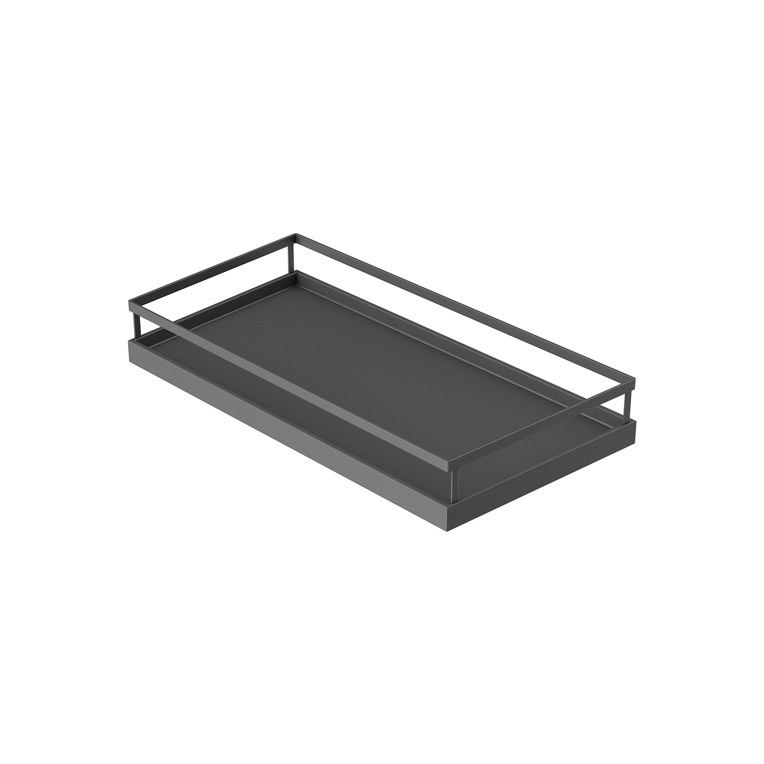 Полка Комфорт II 400 мм Арена СТИЛЬ цвет АНТРАЦИТ