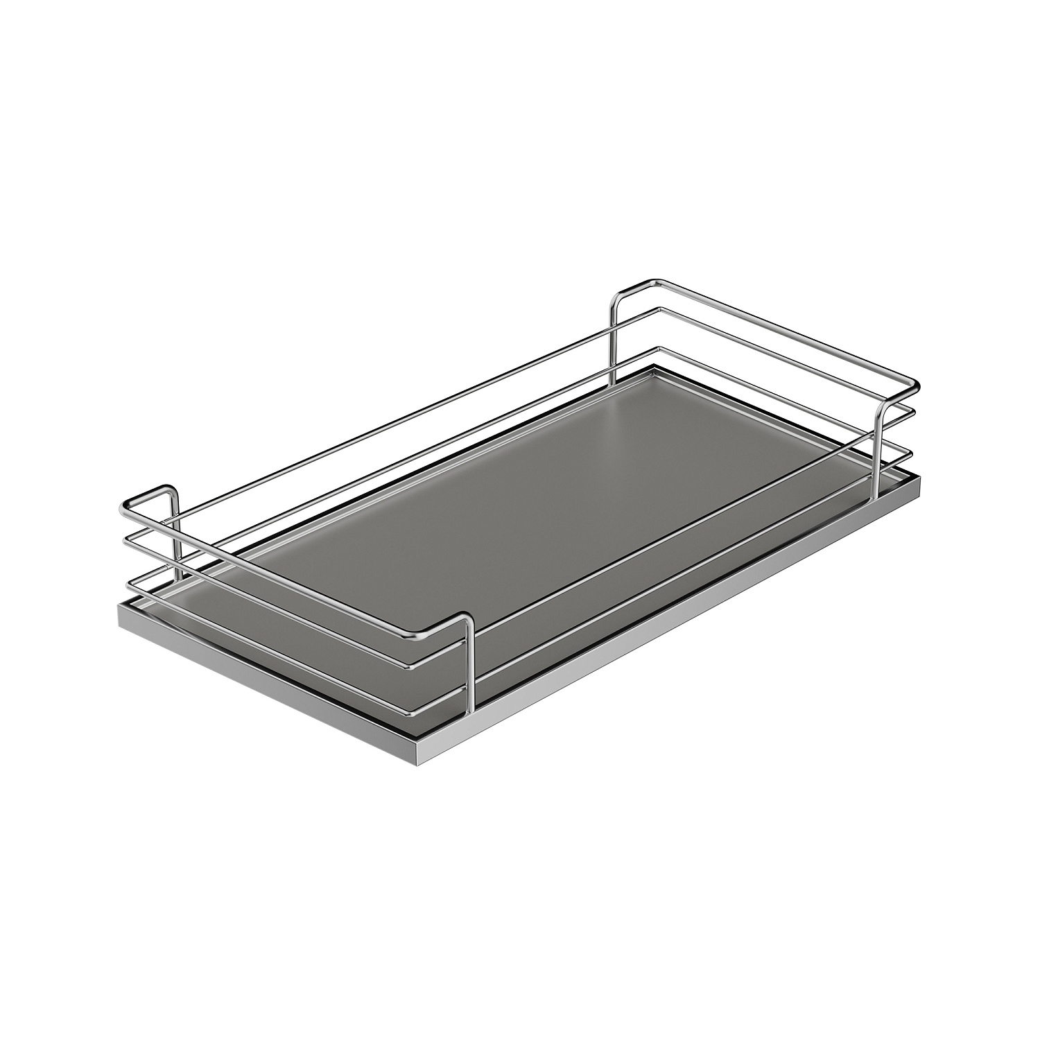 Полка Комфорт II 300 мм Арена КЛАССИК цвет ХРОМ